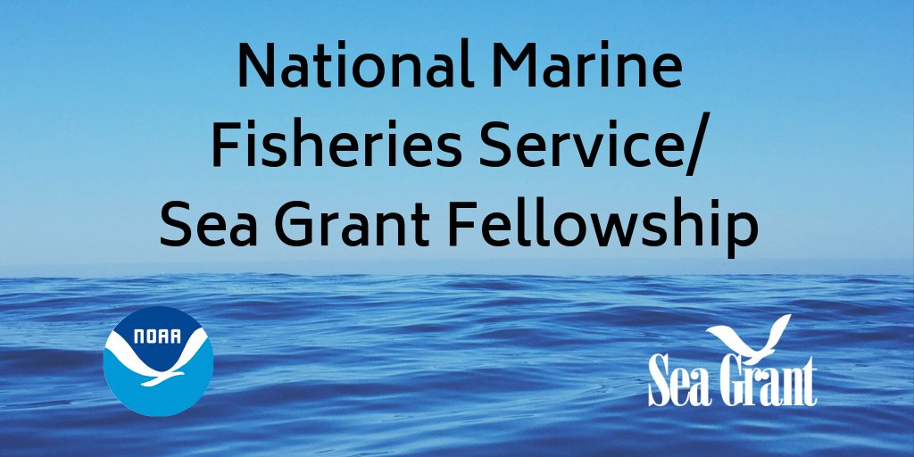 Hey, N.C. doctoral students: <a href="/SeaGrantNC/">NC Sea Grant</a> is now accepting applications for the 2019 <a href="/NOAAFisheries/">NOAA Fisheries</a>-<a href="/SeaGrant/">NOAA Sea Grant</a> fellowships in population and ecosystem dynamics and marine resource economics. More info here: ow.ly/4jsC30mNOTV