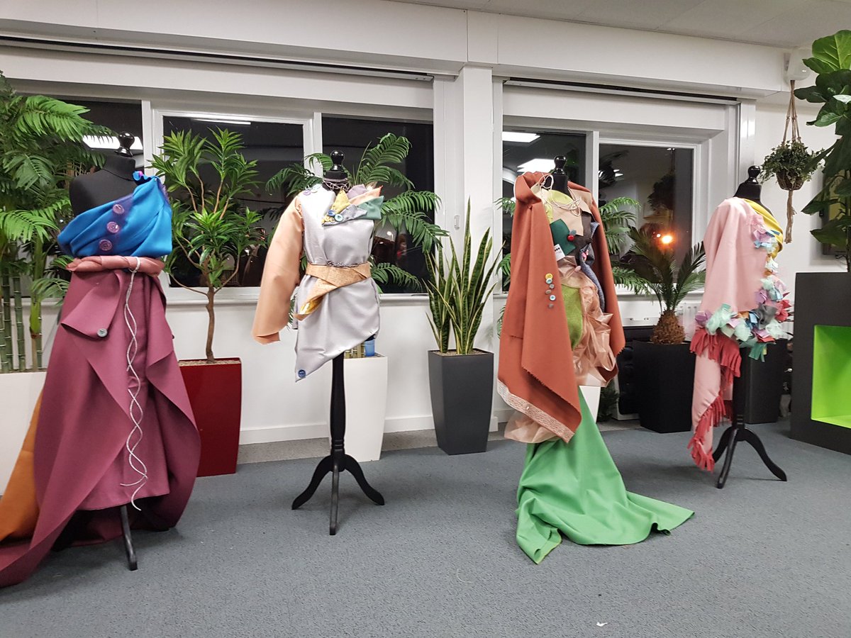 The finest Camira Couture...in only 45 minutes! Incredible creativity 👌🏻 <a href="/jacqui_wespace/">WeSpace</a> <a href="/camira/">Camira</a> <a href="/sixteen3_ltd/">sixteen3 ltd</a>