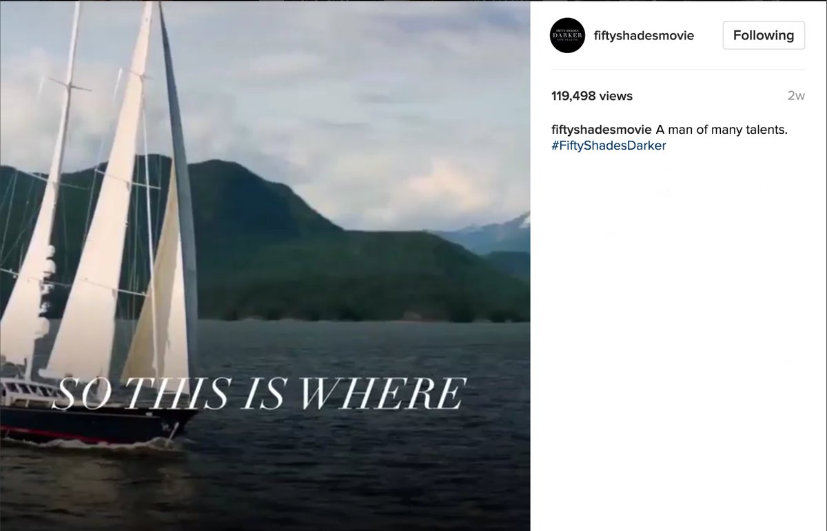 50Latersbaby's tweet photo. So this is where you learned your knot tying expertise #FiftyShadesDarker #FSD #FifyShades https://t.co/1uqgkTCOzZ