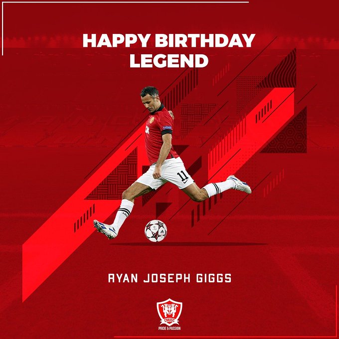Ryan Giggs's Birthday Celebration | HappyBday.to