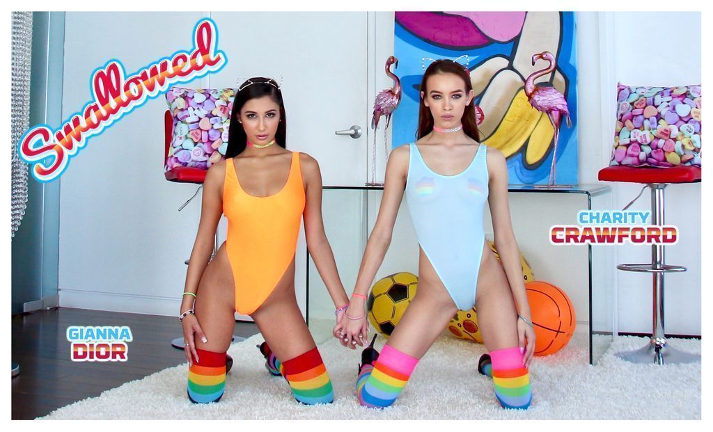 Swallowed_com's tweet photo. Thirsty Thursdays with @charitycrawxxx @Gianna_DiorXXX Watch them swallow cock together: https://t.co/fWv7Pc5gKz https://t.co/eSo5eDUyJU