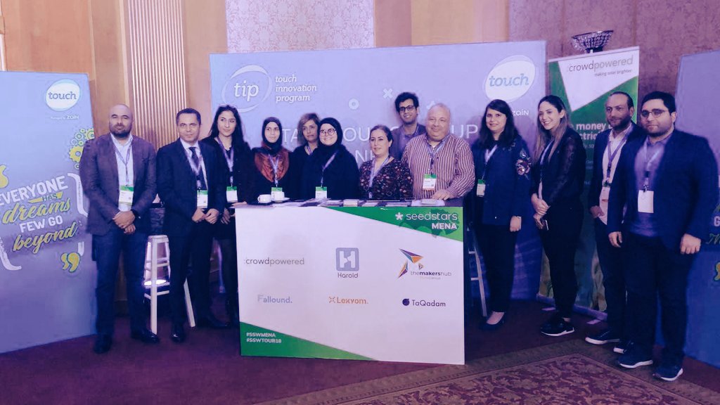 sendus_majanni's tweet photo. Today, I proudly represented @taqadamprogress at the Seedstars Mena Summit @Seedstars as one of tip winners @touchLebanon. 
الحمد لله مثّلت اليوم تَقَدَّم في قمّة Seedstars في الشرق الأوسط وشمال أفريقيا، كأحد الفائزين في برنامج touch للابتكار😊🌸
#SSWMENA https://t.co/kpZudhlGSL