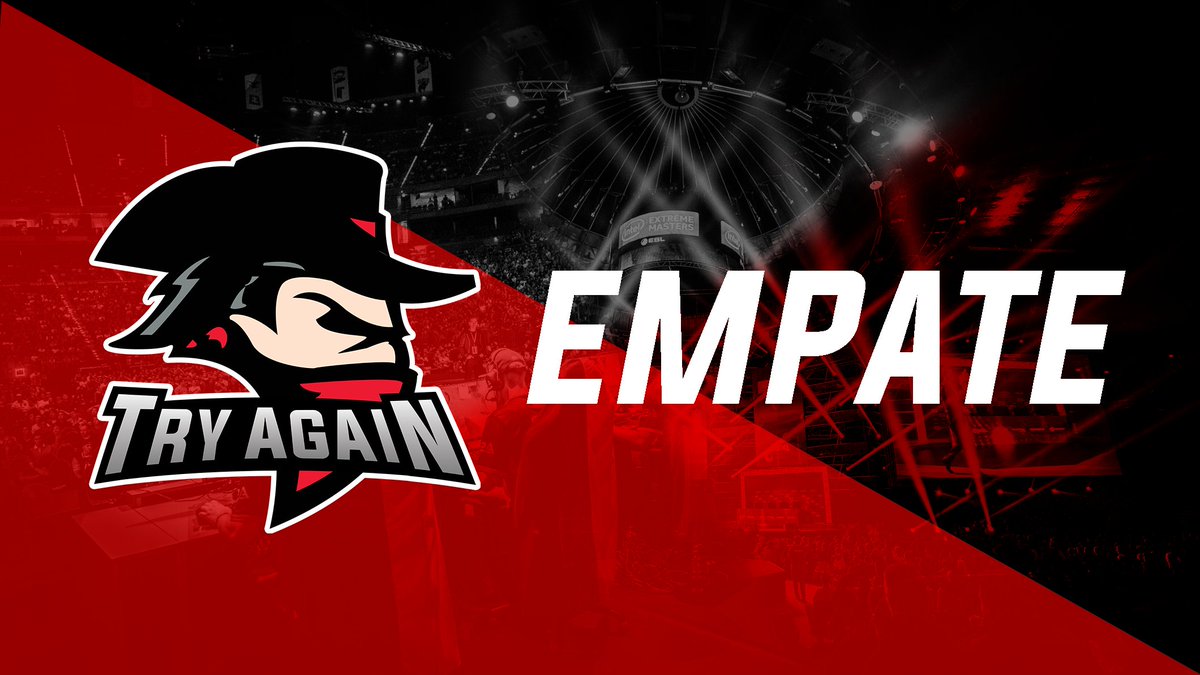 TryAgainOW's tweet image. Finalmente manchamos el historial de @licensetotilt poniéndole un empate  2-2.
Nuestro segundo empate en @OTChamps , que podía haberse decantarse para cualquiera de ambos equipos. GGs
#GoTryAgain