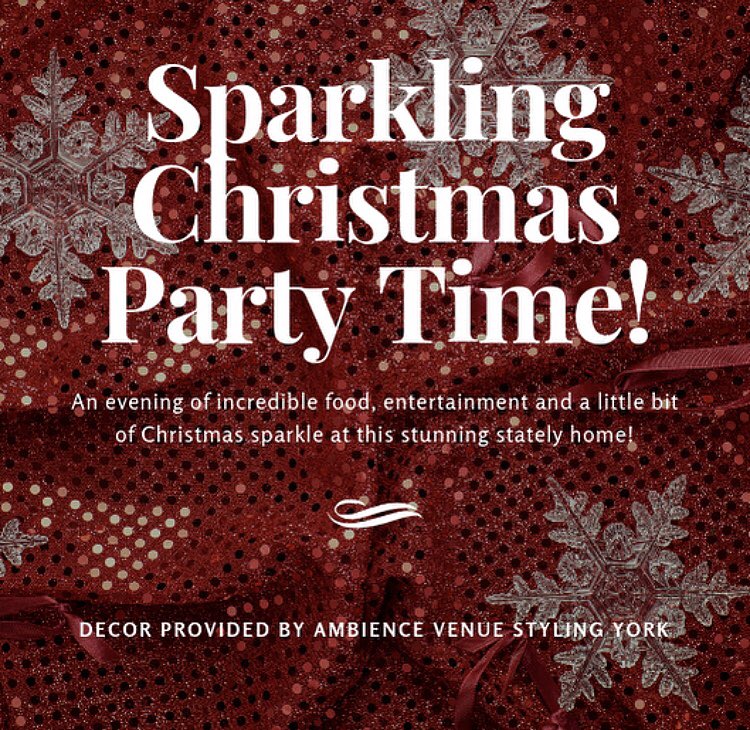 C H R I S T M A S  S P A R K L E ✨

We’re pleased to announce that we’ll be working in collaboration with <a href="/CarltonTowers/">Carlton Towers</a> to ensure their Christmas parties this December have a large dollop of festive sparkle! 

Have you booked your table?! 🎄
#sparkle #christmas #festive #decor