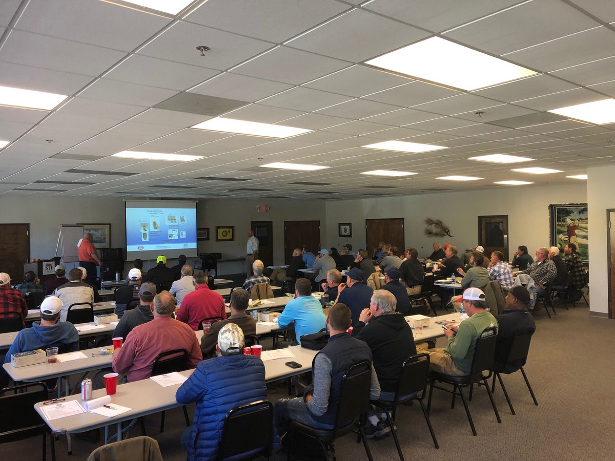 smithturf's tweet photo. NC Continuing Education for Irrigation was a success this week in Charlotte and Raleigh! Thank you to all who joined us. #smithturf #irrigation #education #STIU https://t.co/2kbKfOzifg