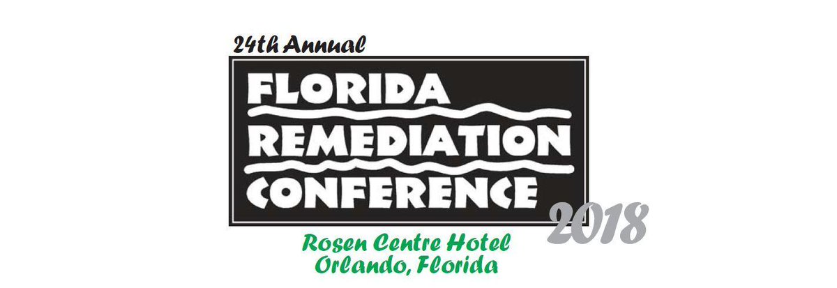 prdincorporated's tweet photo. PR&amp;D will be exhibiting at the 24th Annual Florida Remediation Conference, December 5th &amp; 6th at the Rosen Centre Hotel in Orlando, FL. Stop by booth #76 and discuss how PR&amp;D can assist you with your projects.

#YourPartnerInTheSolution #FRC2018 https://t.co/N1d1j8SGoN