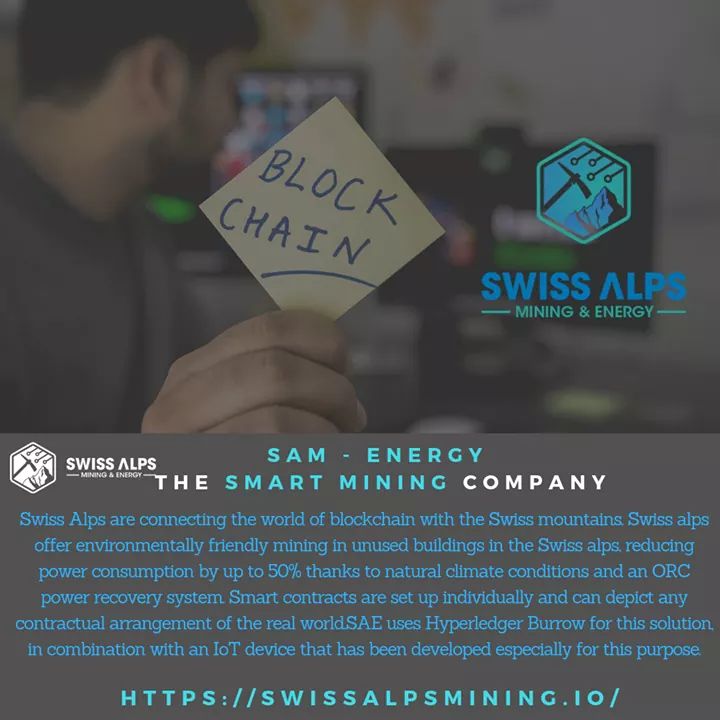 Swiss Alps Energy (SAE) could be a distribution-based ledger energy provider&operator of versatile standard mining infrastructure dedicated to long-run stationary use. SAE maintains unused buildings in Swiss Alps& uses them showing wisdom& uninterruptedly swissalpsmining.io