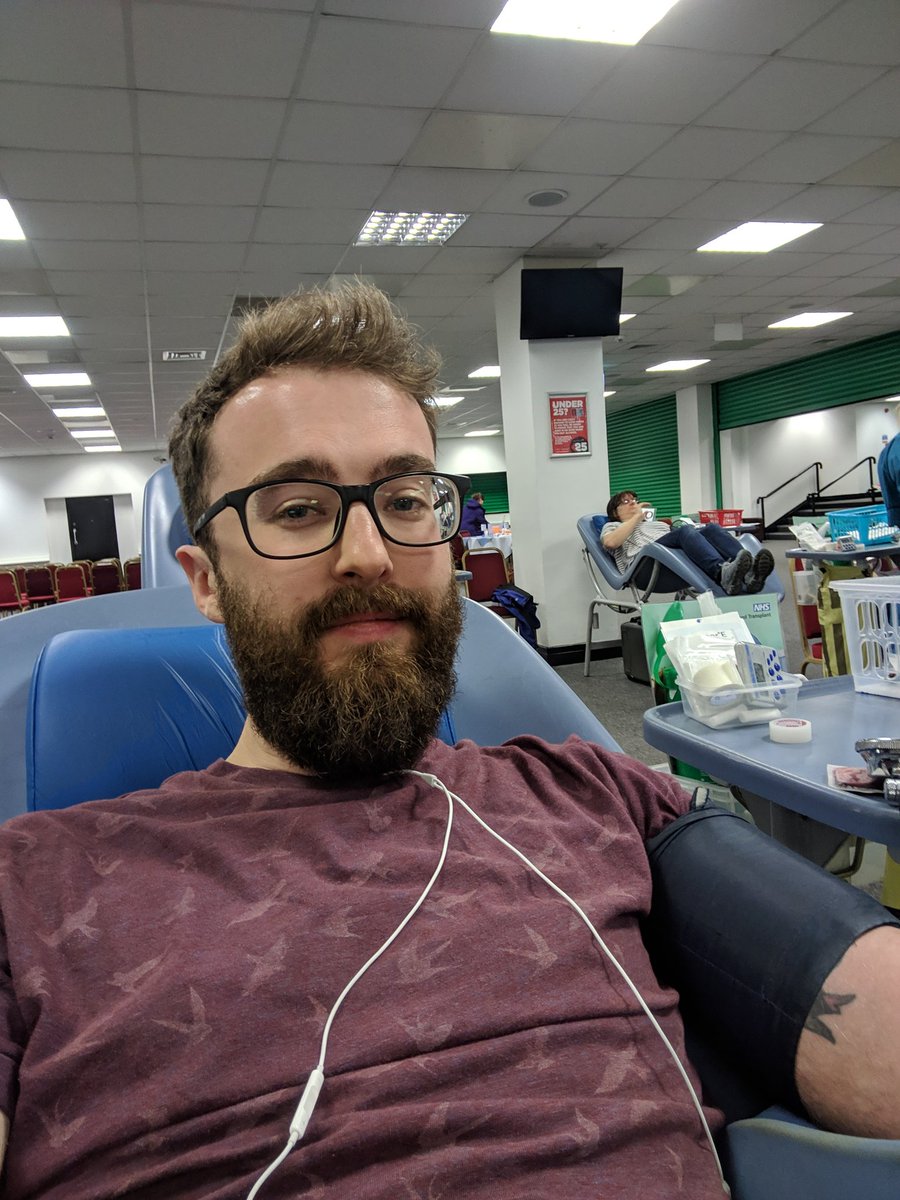 Oh waddup it's ya boy Holbrook telling you to #donateblood for the #nhs and help save lives!