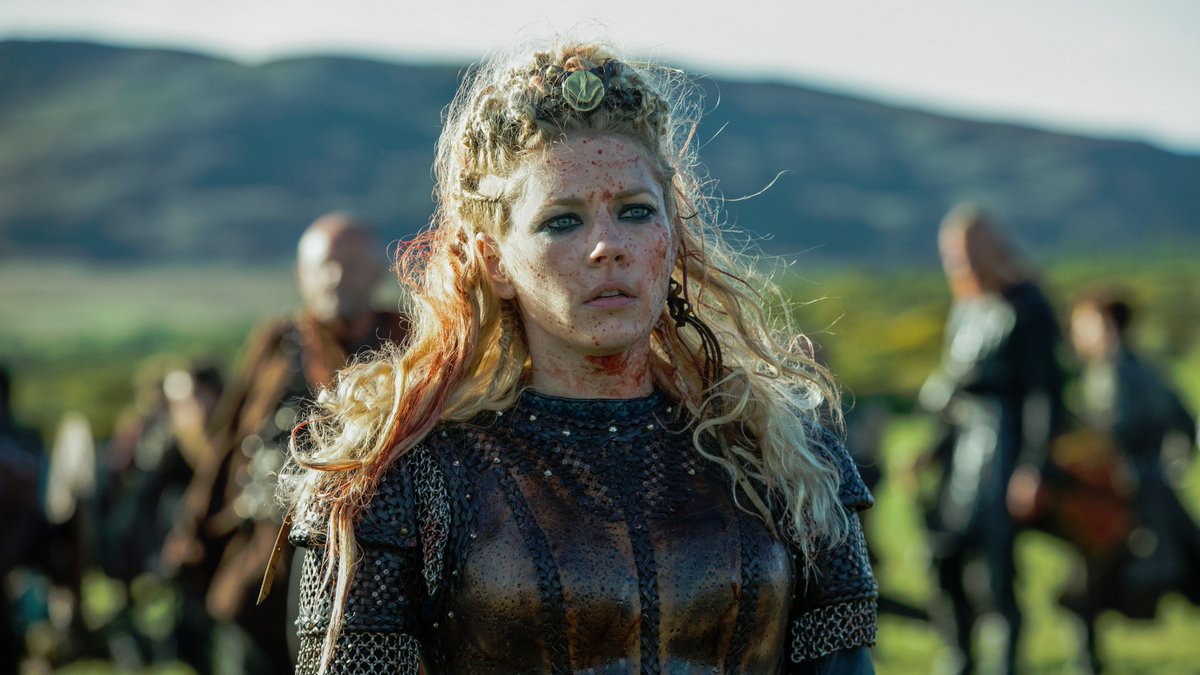 #Shieldmaidens have sliced through gender roles for a millennia ⚔️ #Vikings <a href="/KatherynWinnick/">Katheryn Winnick</a> bit.ly/2Ab0f1U