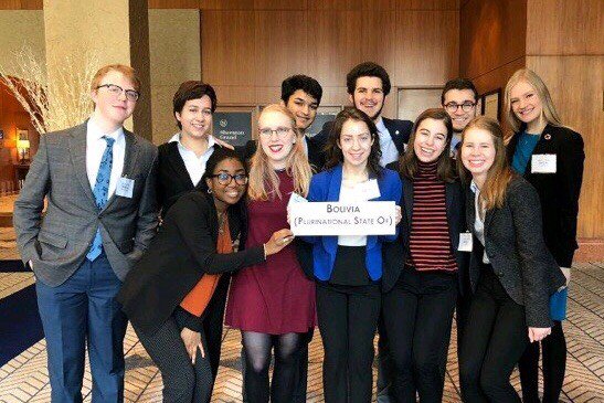 wooinsider's tweet photo. #ShoutOut to Wooster's Model UN team, who attended the American Model United Nations Conference in Chicago last week. The team won Outstanding Delegation, their best finish in four years! #ModelUN #ScotsLife #AMUN2018 https://t.co/bOSCpqHYNU