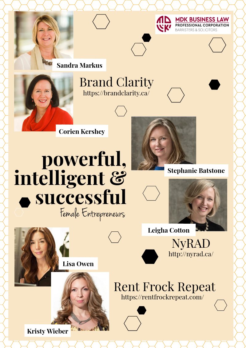 This week we continue to #support female #entrepreneurs and their businesses! Below we have highlighted six wonderful #female partnerships of @RentfrockRepeat <a href="/ClarifyingBrand/">Brand Clarity</a>  and NyRAD
