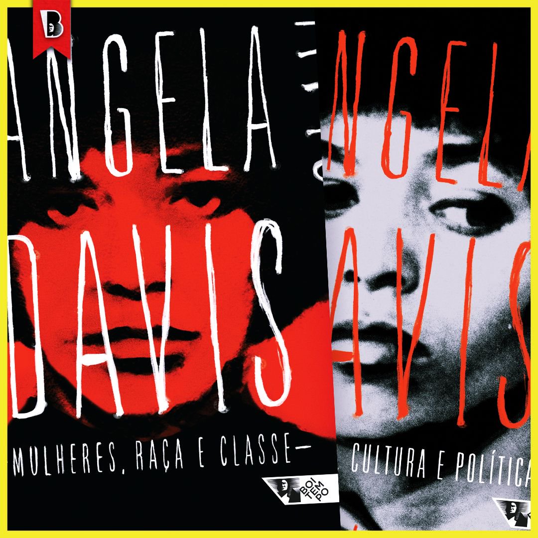 editoraboitempo's tweet photo. Estão preparados para ela? Tem Angela Davis com 50% de desconto no site da Boitempo! Avise aquela amiga/o que ainda não tem “Mulheres, raça e classe” e “Mulheres, cultura e política”. A promoção é válida até 2 de dezembro .  ☛ https://t.co/z2GcpRw9zv  #angeladavis https://t.co/BFF05Las6y