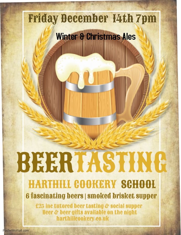 We're at it again with <a href="/martinhconsult/">Martin Hilton</a> on the beer! Six intriguing beers, tutored tasting, smoked brisket supper &amp; good company! 🍺🍻🍴