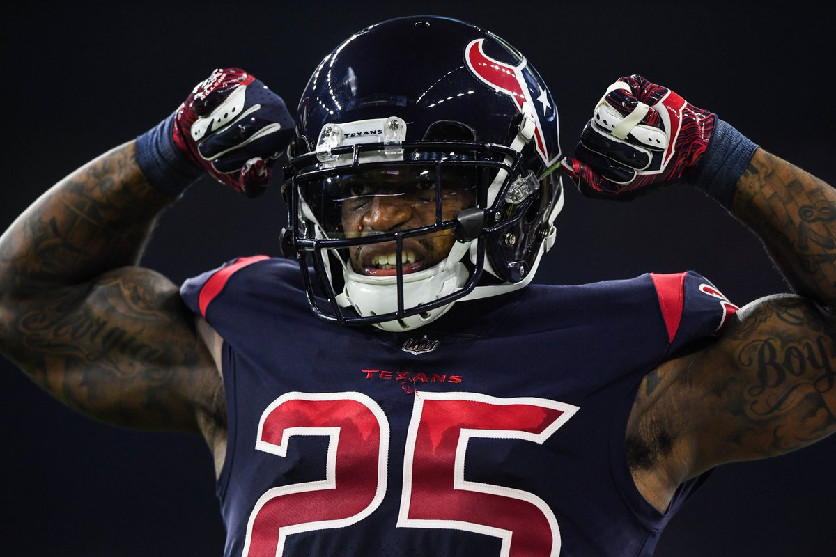 PFF_Texans's tweet photo. #Texans DB @ReemBoi25 (87.7) is 3rd in overall grade among qualifying CBs through 12 weeks!

He is 2nd in defensive stops (27), and top 10 in run-defense grade (89.0), coverage grade (83.7) &amp; passer rating allowed (64.3).

Get him to the Pro Bowl! Each RT counts as a #ProBowlVote https://t.co/BqaJfhuaX4