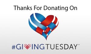 Laughs4TheTroop's tweet photo. We’re so grateful that we wanted to say it again. Thank you for making our #GivingTuesday campaign a success! #ThankfulThursday #SupportL4TT https://t.co/K896XVzCAz