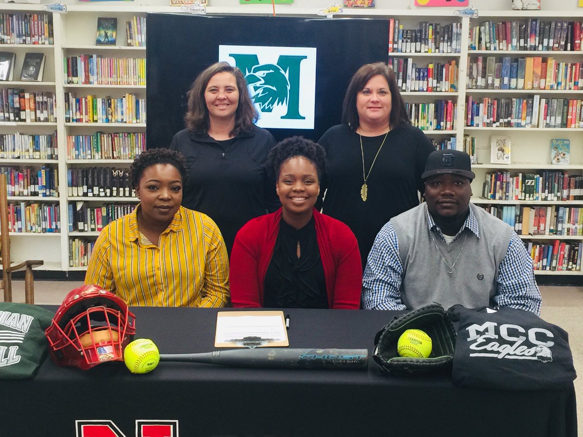 Congrats Princess Welch for signing to play Fastpitch with Meridian Community College