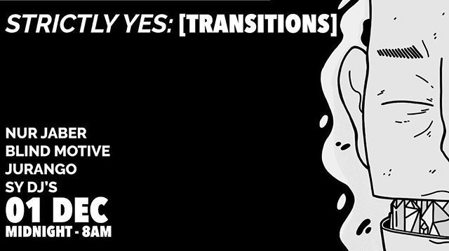Saturday night we round up what has been some of the most fun shows we’ve played to date. The 3rd and final @strictlyyes [Transitions] Series alongside @nurjaberbeirut - come get festive 🎄💪🏻🖤 ift.tt/2zyS4i1