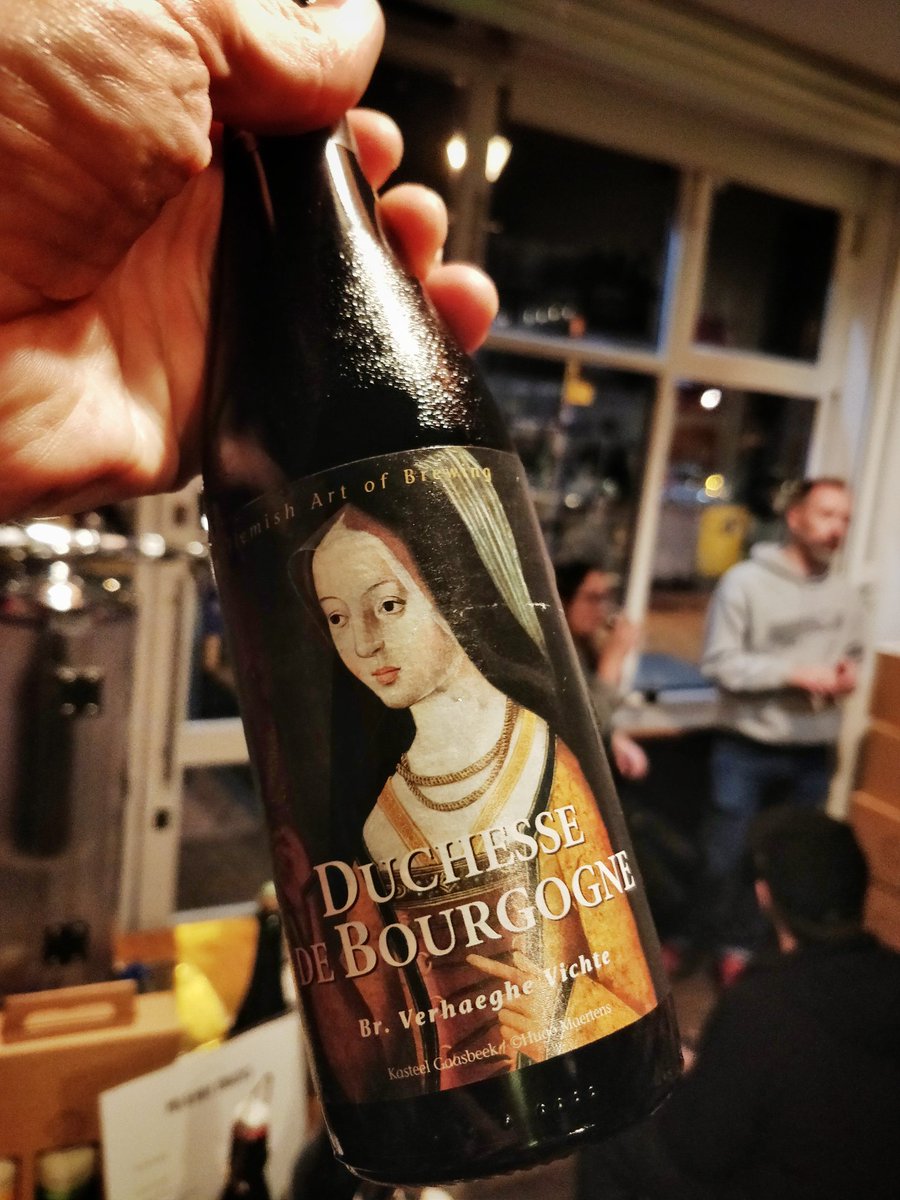 hopburnsblack's tweet photo. Beer #3 as chosen by Christian @NorthBrewCo , the mighty Duchesse. #HBBShare https://t.co/NTzlsoCt5V