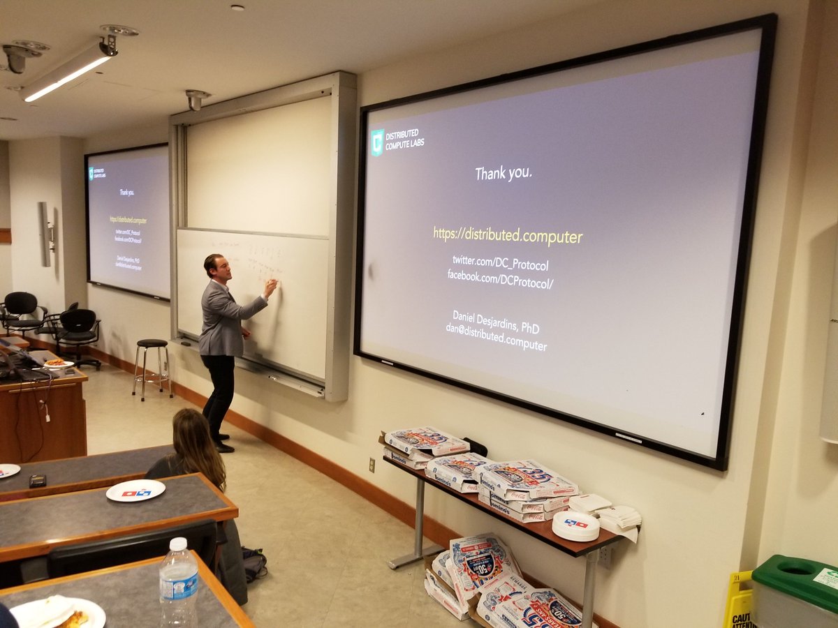 DistributiveNet's tweet photo. How to win over the hearts of the most talented hackers: give them a distributed supercomputer, and... free pizza!
Dream it, build it. https://t.co/mkLu4e29rD
#qhacks #queensu #dcp #edgecomputing #science #innovation https://t.co/X1pOBc7EjT