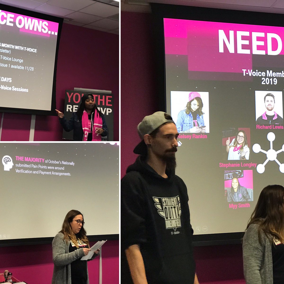 NanCT74's tweet photo. Thank you T-Voice for supporting #CustomerCare at #Dreamfield #CoachMeeting #SolvingPainPoints #CustomerObsessed #AreYouWithUS @Montikore1 @myyxsmith https://t.co/DtrYOugYxM