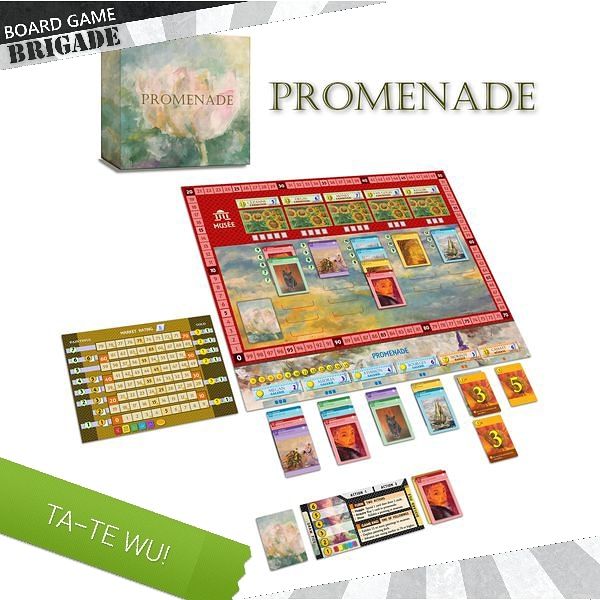 BoardGameBDE's tweet photo. We're proud to announce our second designer for our Dec. 9th Designer Showcase at Geeky Teas &amp; Games, Ta-Te Wu! 

Ta-Te Wu is the designer of numerous successful titles such as Cat Rescue, and will be demoing his new prototype, Promenade! https://t.co/cg5U8qH5y4