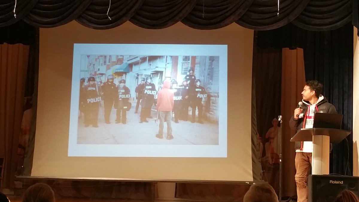 AnawlTeach's tweet image. Two #artivists, @RosaliaTWeiner &amp;amp; Alejandro Orengo  showed us the importance of using art for positive activism #socialjustice, #dcpz, #wissit18.  Thanks @CR_School @ArtEducationDC.