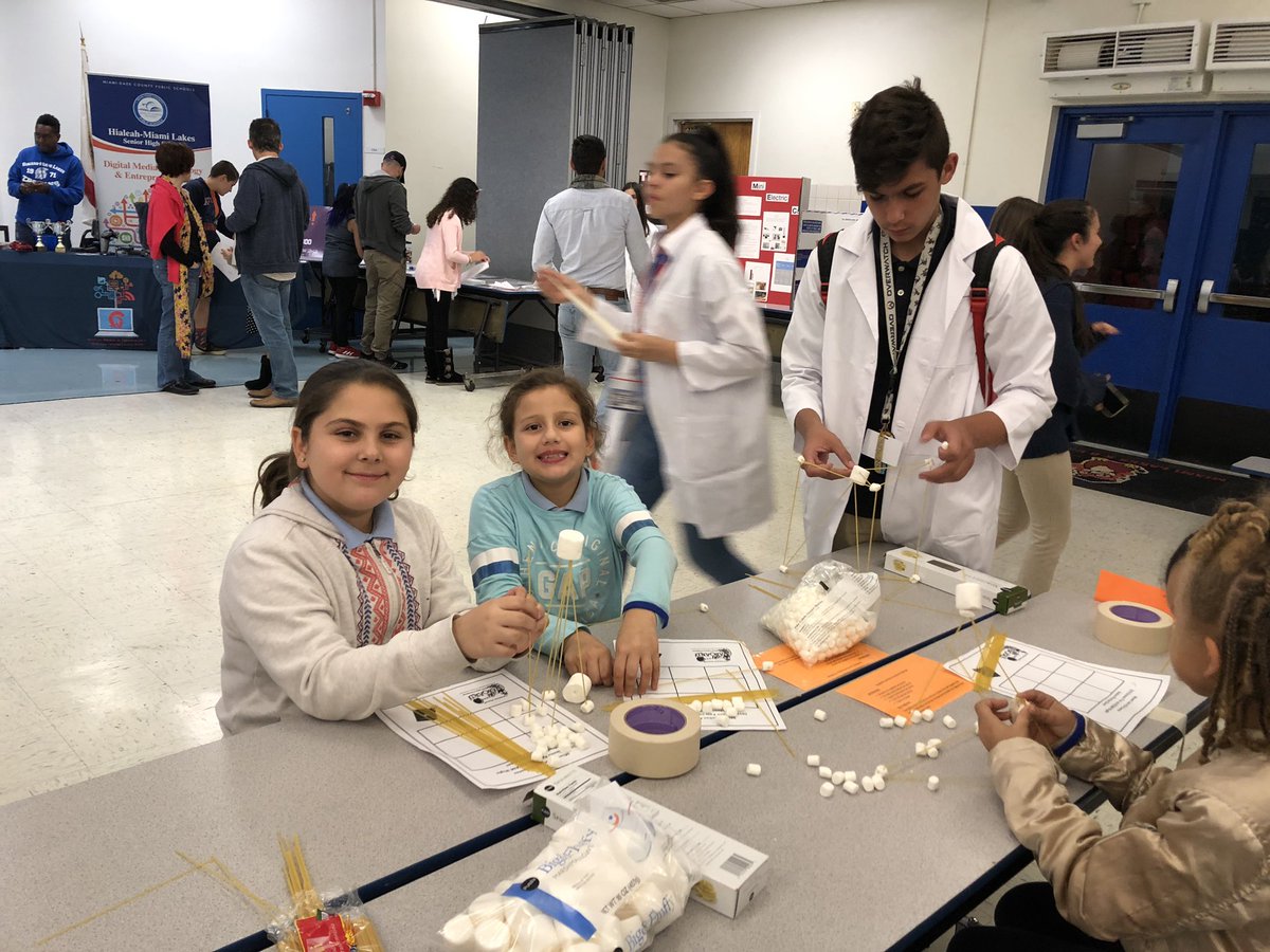 MiamiLakesK8's tweet photo. STEAM NIGHT was phenomenal. What a great experience for students. #scientists #handson #steamdesignation #teamwork @MDCPS @MLK8PTSA @MDCPSNorth @MiamiLakesNews @MDCPSSTEAM @MDCPSSci https://t.co/pyaqvglvTa