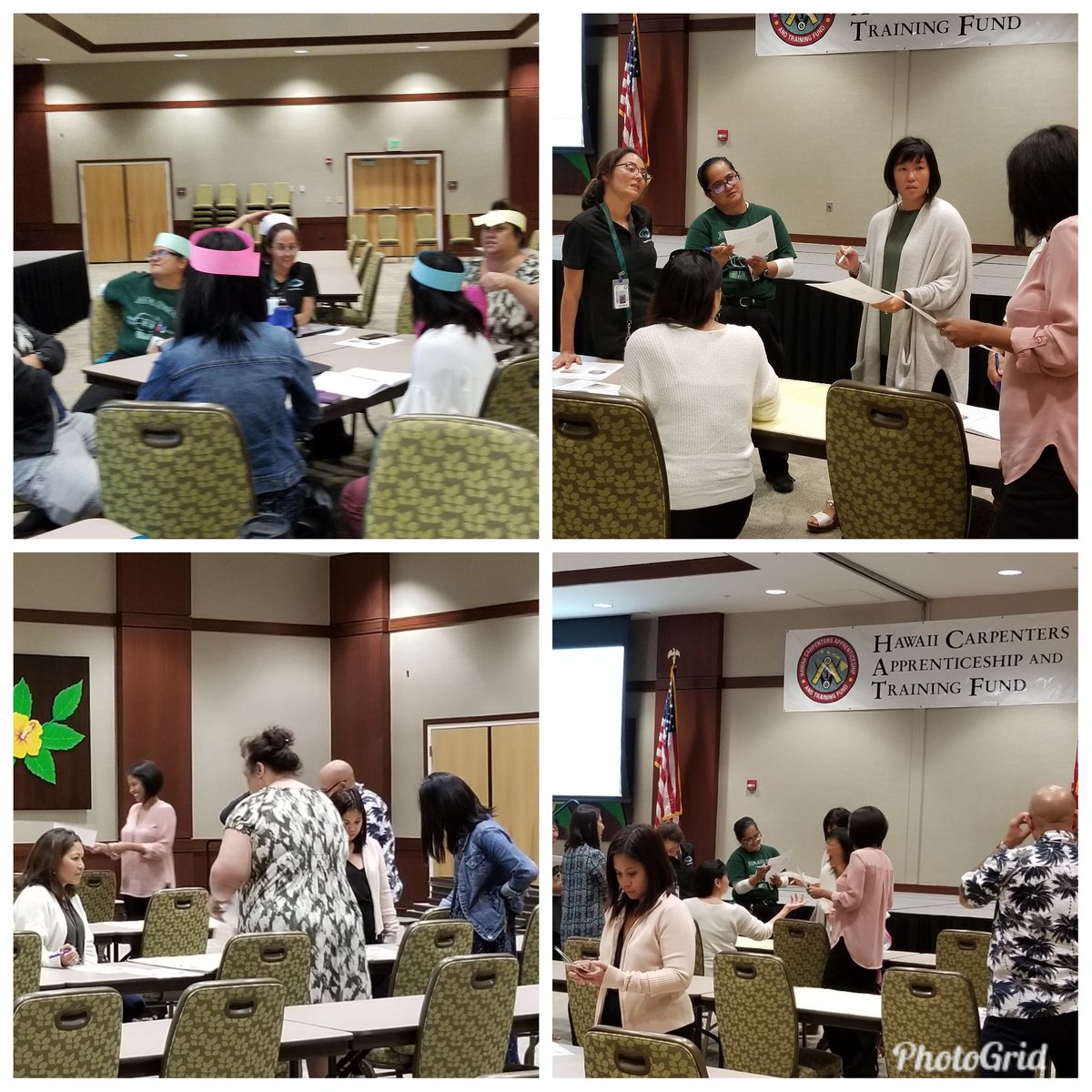 crshioi's tweet photo. Teacher-leaders share expertise on challenges and wear different "perspective" hats at CK PLN TLA. @ckschoolsupport @HIDOE808 @Stajima1Stajima #teacherleaders #coaching #PLN https://t.co/FdaZHCNMaE