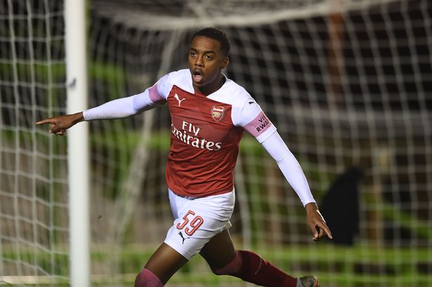 Flashscore_IN's tweet photo. Joe Willock scored his first-ever senior goal for Arsenal.⚽
Callum Hudson-Odoi scored his first-ever senior goal for Chelsea.⚽
London Talents👏👀
#VORARS #CHEPAOK #UEL https://t.co/YhsBJEt1hv