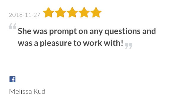 GumTeam's tweet photo. New 5.0-star Review: "Lisa was awesome ! She was prompt on any questions and was a pleasure to work with!" https://t.co/Ng5sNZ47mY