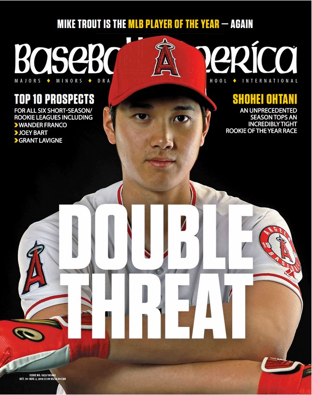 Shohei Ohtani is Baseball America's 2018 Rookie of the Year