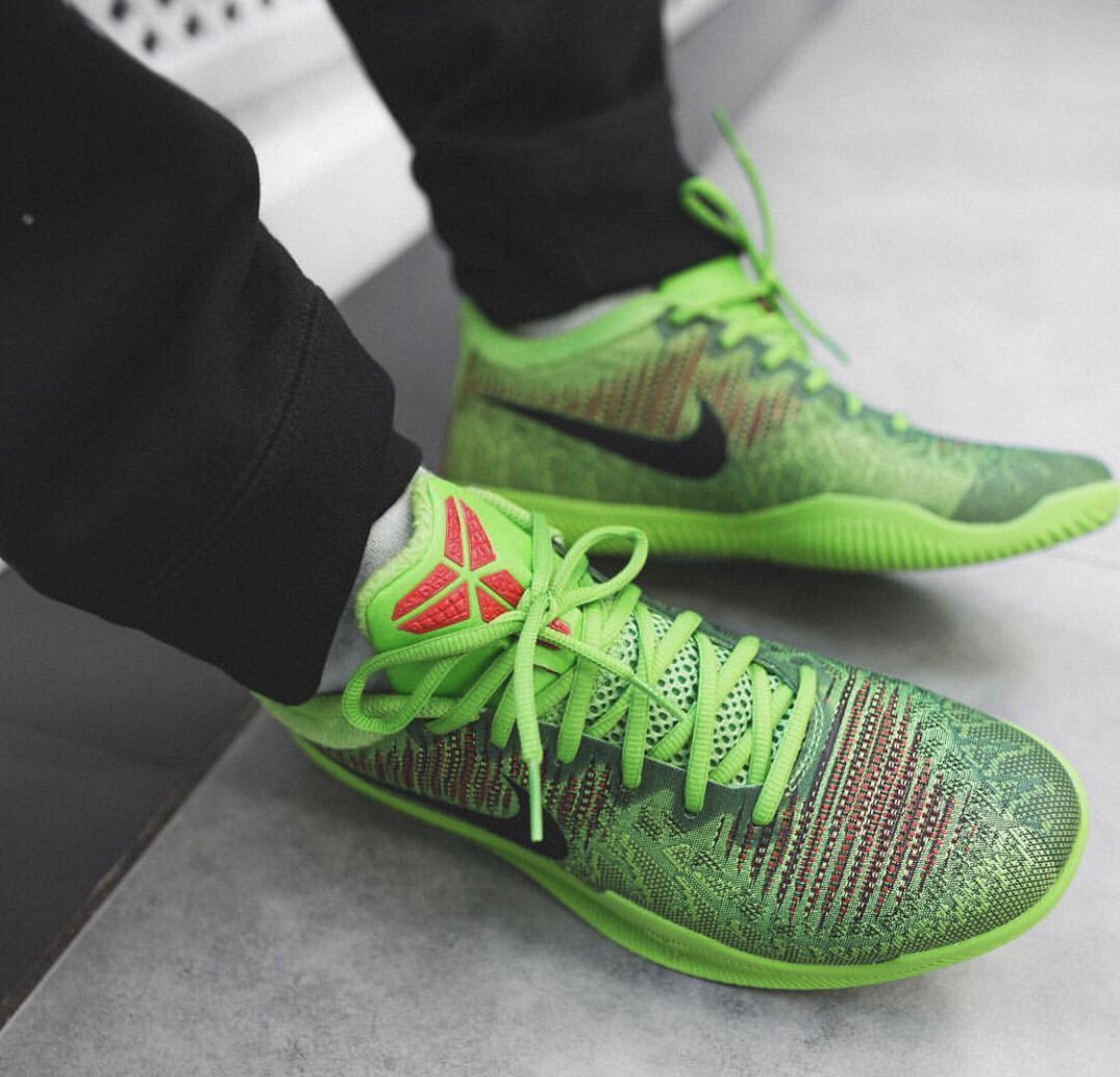 kobe mamba rage green