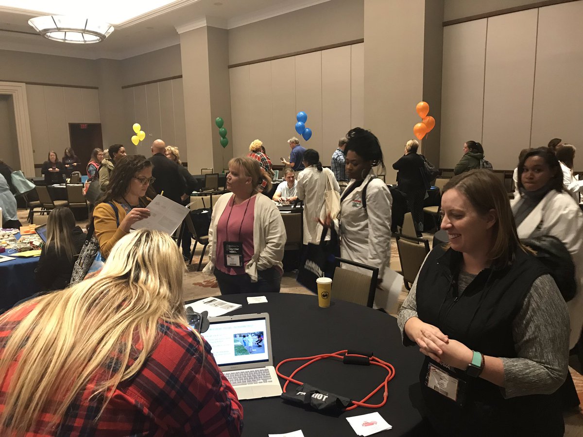 CCSSTEM's tweet photo. @mcharlt from @Patriots_Elem sharing her amazing Barbie “crash test dummy” and car seat design PBL. What kid wouldn’t want to do this??? #CCS_STEM @CabCoSchools #teachersrock #NSTA #justgoodteaching #sharing #bestpractices #PBL #STEM https://t.co/wz5DNLTz1H