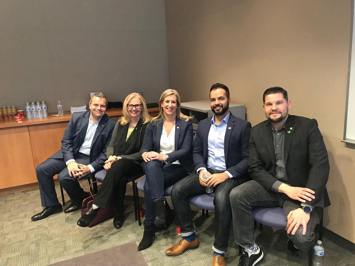 The Colleague Confidence FinEd tour continues today in Mississauga. Thanks to this awesome panel of TD leaders #FLM2018