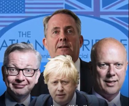 In 1997, Liam Fox founded a Think Tank called Atlantic Bridge under the patronage of Margaret Thatcher 