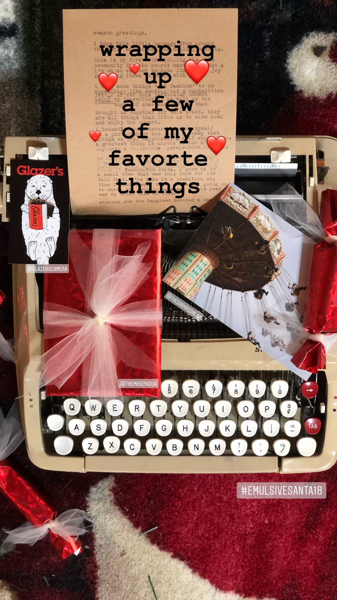 mandapat's tweet photo. so excited to send this bundle of love out for the holidays!!!! (typewriter not included) ❤️🌲❄️ #emulsivesanta18 #filmfeed #ibelieveinfilm #filmcommunity #35mm https://t.co/bHkM0AOb09