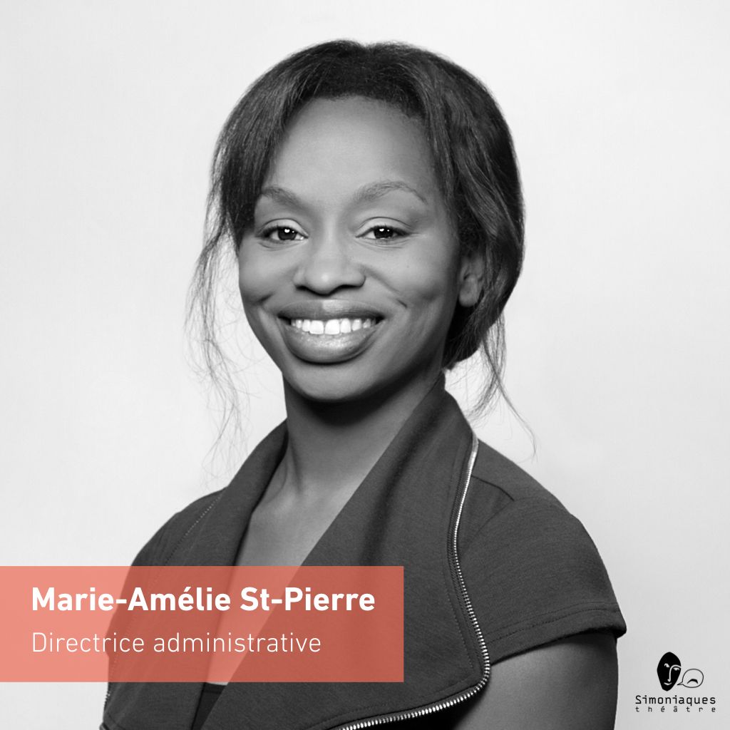 Connaissez-vous Marie-Amélie St-Pierre? En tant que directrice administrative de <a href="/simoniaques/">Simoniaques Théâtre</a>, elle a comme motivation de faciliter le rayonnement de Simoniaques au sein de l’écosystème culturel du Québec et du Canada. #art #culture #theatre #team #equipe