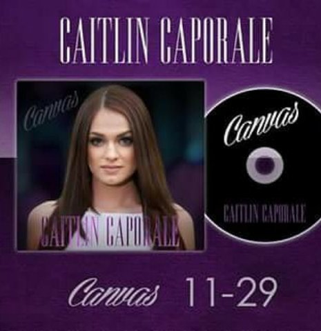 CaitCapFans's tweet photo. @caitlincaporale @CaitCapFans  Great Day for Captivators.. the release of CANVAS Two Years ago! https://t.co/GWOvVup9aZ