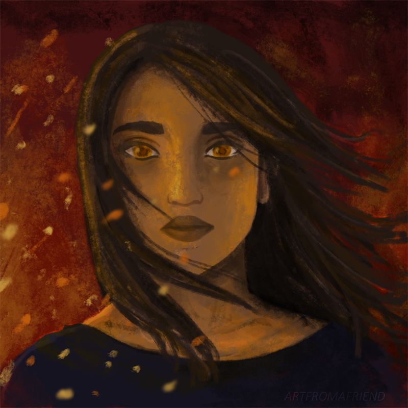 December 2017You ever read a book so good and it inspires you to draw? Felt that way reading EMBER IN THE ASHES by Sabaa Tahir. This is of Laia of Serra; an incredible protagonist who grows and grows and deserves the whole damn world.