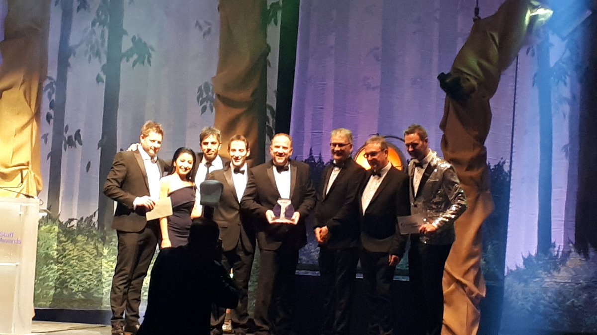 telent_UK's tweet image. Project team of the year #ProjectSWIFT @telent_UK with @WeAreCisco @ScotRail @networkrail #telecomms - brilliant job everyone