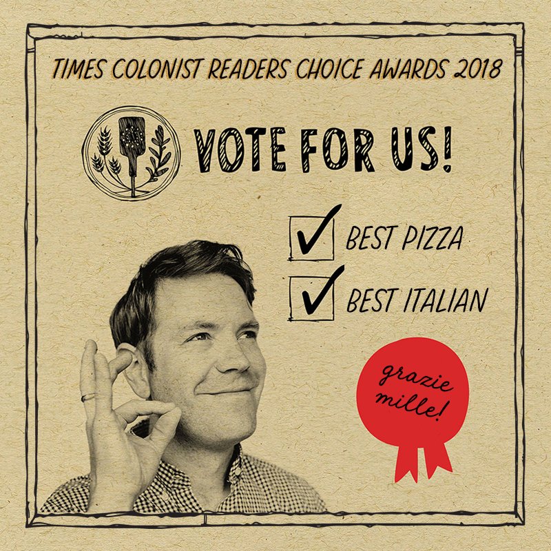 Pizzeria PrimaStrada (@primastrada) on Twitter photo It's time to vote for your favourite pizzeria! PPS is nominated for BEST PIZZA and BEST ITALIAN. #yyjeats #besteatsyyj #explorevictoria Deadline is Dec 1. <a href="/timescolonist/">Times Colonist</a> honourhttp://heritage.secondstreetapp.com/Victoria-2018/gallery?group=298467 It's time to vote for your favourite pizzeria! PPS is nominated for BEST PIZZA and BEST ITALIAN. #yyjeats #besteatsyyj #explorevictoria Deadline is Dec 1. <a href="/timescolonist/">Times Colonist</a> honourhttp://heritage.secondstreetapp.com/Victoria-2018/gallery?group=298467