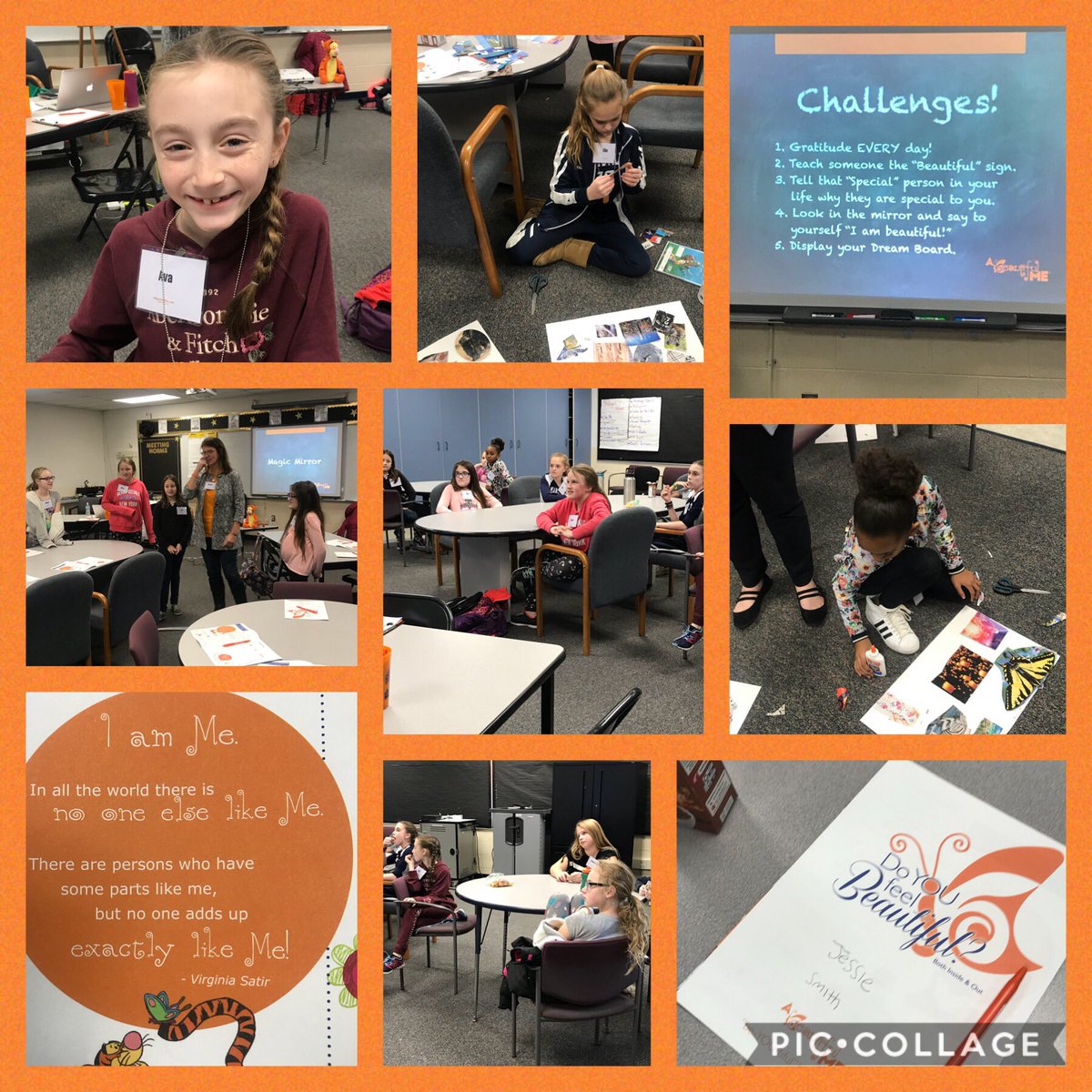 KatQuain's tweet photo. Kicked off @ABMeDetroit tonight with our 4th and 5th grade girls. Such an inspiring program and I’m so excited that we were given the opportunity to bring this to @mpschools! So proud of our students, too! They are beautiful inside and out! #mortonelstars #youarebeautiful https://t.co/5TnPtGJpB8