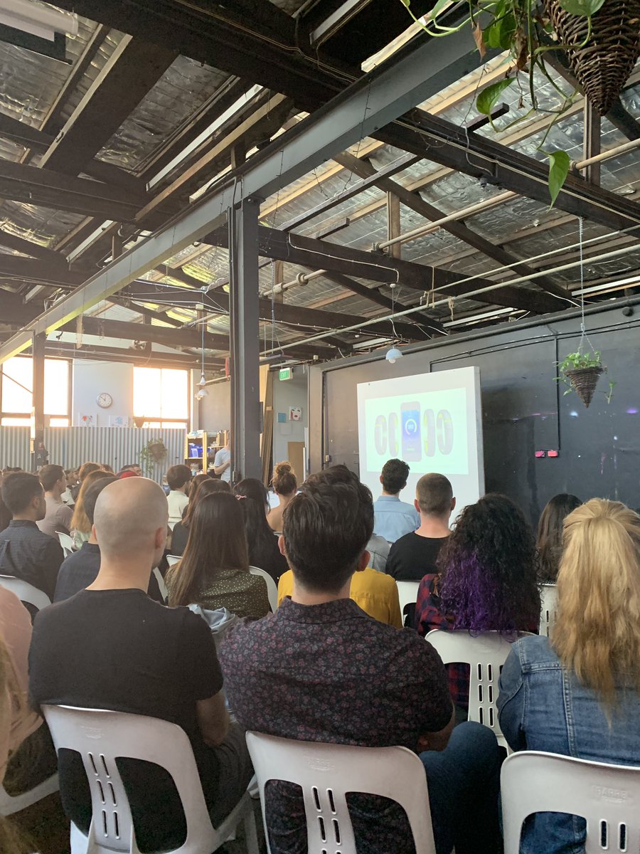 Clicking ↻ on AR &amp; VR with Sam Keene from <a href="/googledownunder/">googledownunder</a> at <a href="/Sydney_CM/">CreativeMornings/SYD</a> #cmsyd