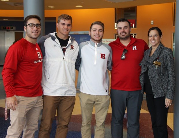 For the second year in a row, <a href="/RutgersBaseball/">Rutgers Baseball</a> raised funds to support the Art Therapy Program at BMSCH.  Since 2017, the team has raised over $7,800 for BMSCH.  Thank you to the RU Baseball team for all their hard work to help children in our community!