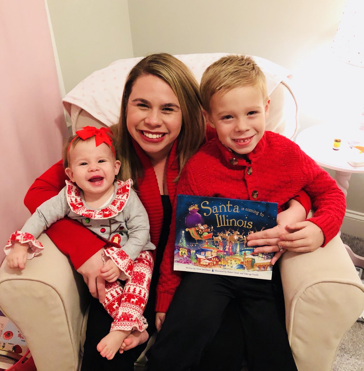 KinderBrauer's tweet photo. The Brauers love reading together each night in our special reading nook. My son now enjoys reading to his little sister. 📚 ❤️ #D53Reads #D53Learns https://t.co/RBtqBOuFV9