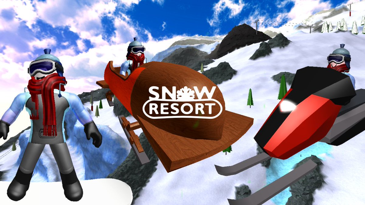 Gui110 On Twitter Snow Resort New Thumbnail Https T Co Arxljnokx5 Roblox Robloxdev Rbxdev - snow resort roblox