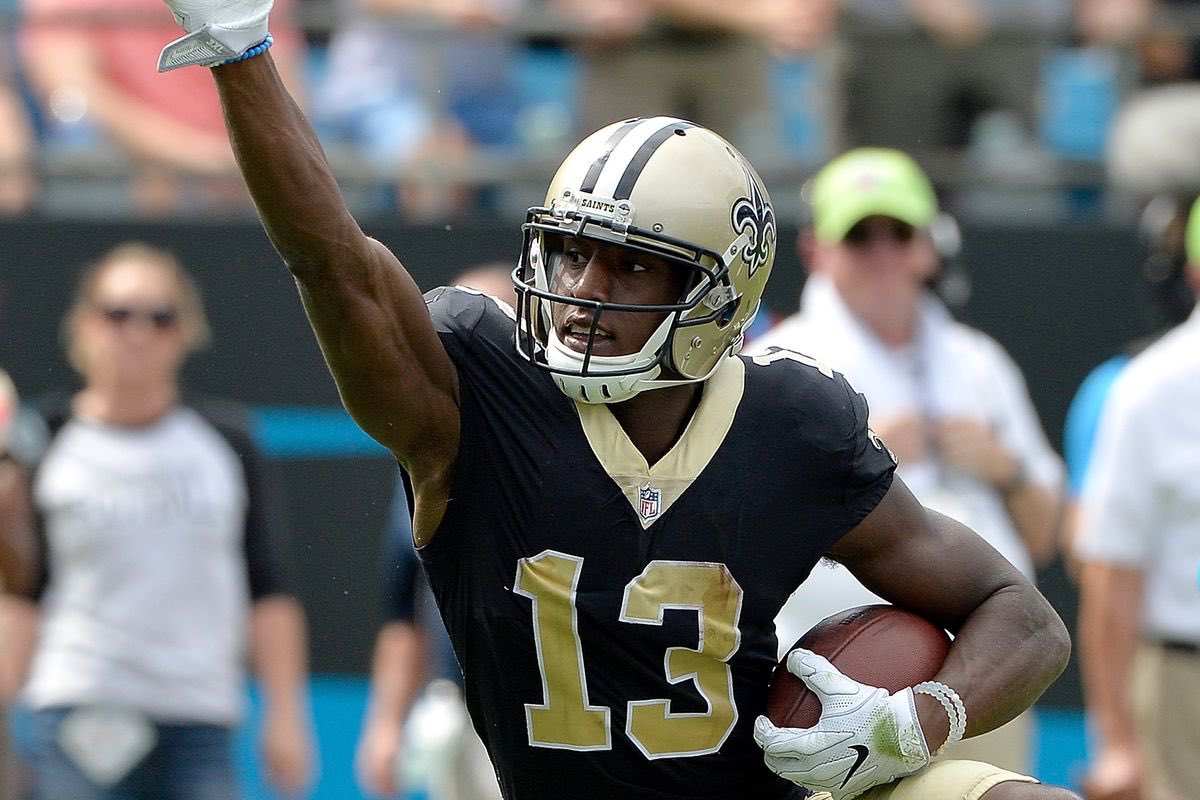 ClimbThePocket's tweet image. RT and comment how many receptions and yards Michael Thomas will have tonight for a chance to win a FREE shirt from NFLShop.com (must be following)