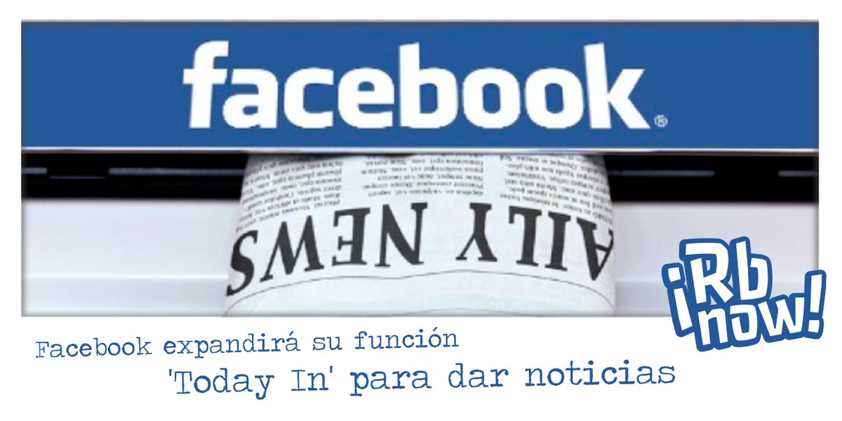 roastbrief's tweet photo. #Facebook incluirá la herramienta 'Today In', donde te mostrará noticias e información locales, incluyendo alertas de personas desaparecidas, cierres de caminos, etc...
#RbNow https://t.co/O7PeFrwrb4
