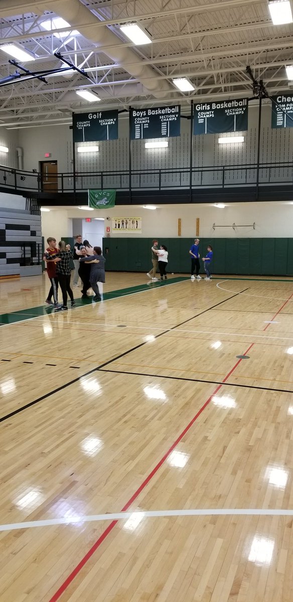 angrydananger's tweet image. Hacking leadership class learning some ballroom dance! @GenValleyNews #gogvcs