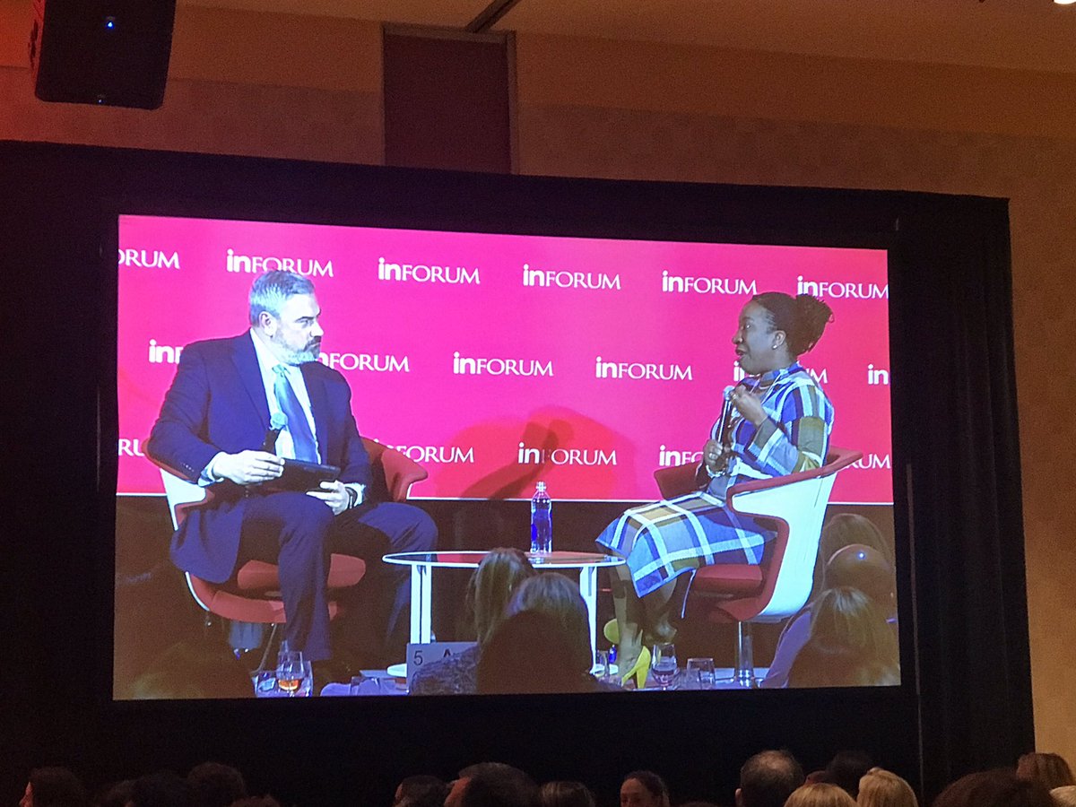 mams33's tweet photo. “Power and privilege are not inherently wrong, it’s how we use them... they don’t have to destroy, they can serve and build” @TaranaBurke #inforumMI #Capstone2018 https://t.co/5QI0BI5n1B